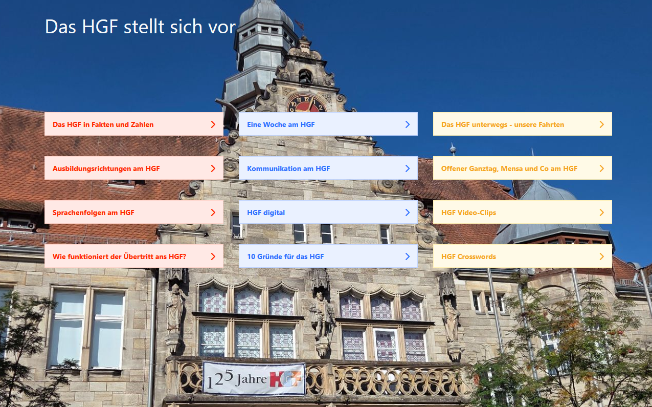 Das HGF stellt sich vor